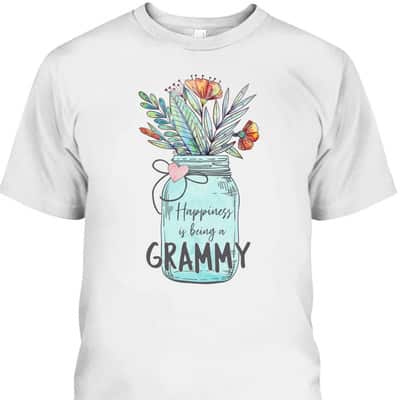 Mother’s Day T-Shirt Happiness Is Being A Grammy
