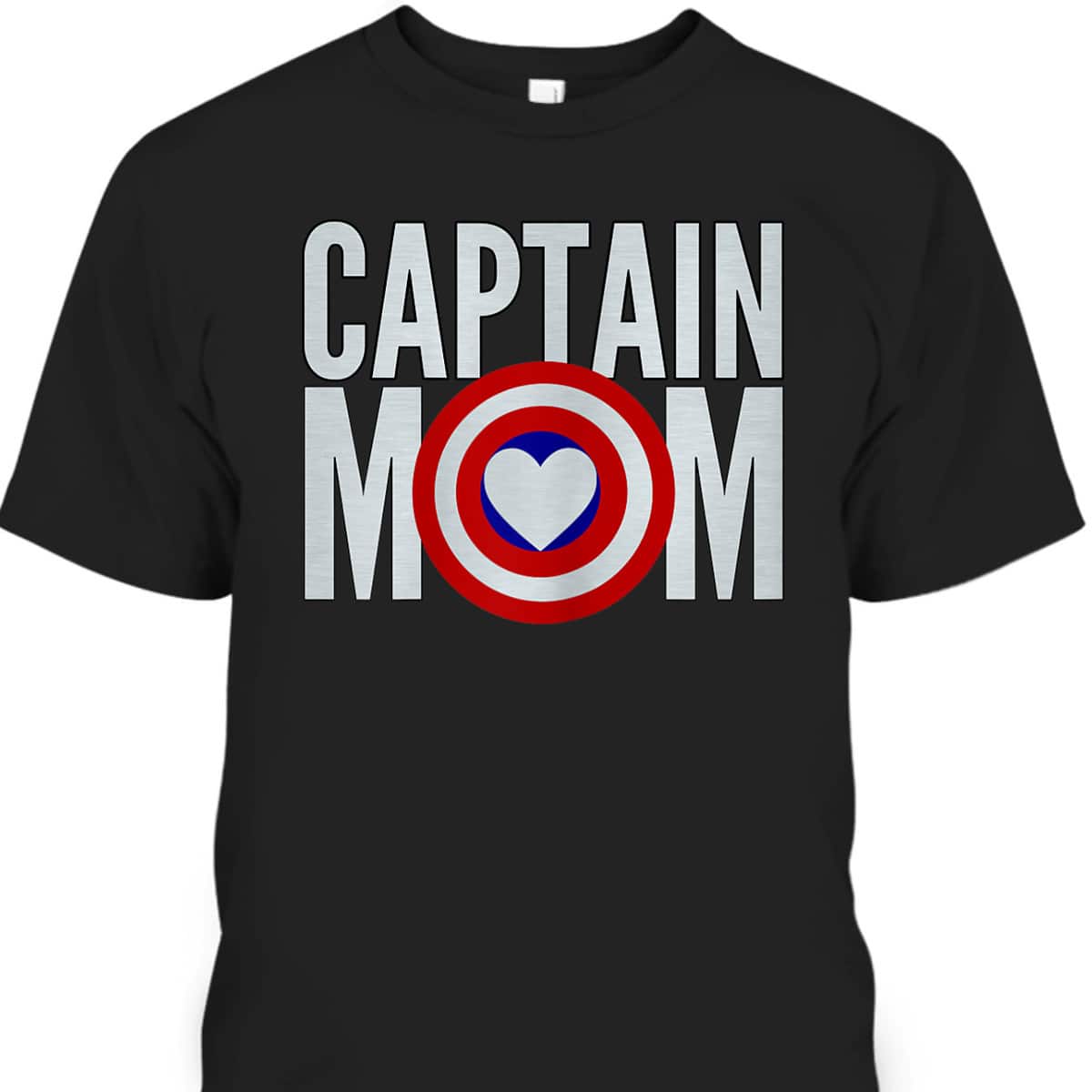 Mother's Day T-Shirt Captain Mom Superhero