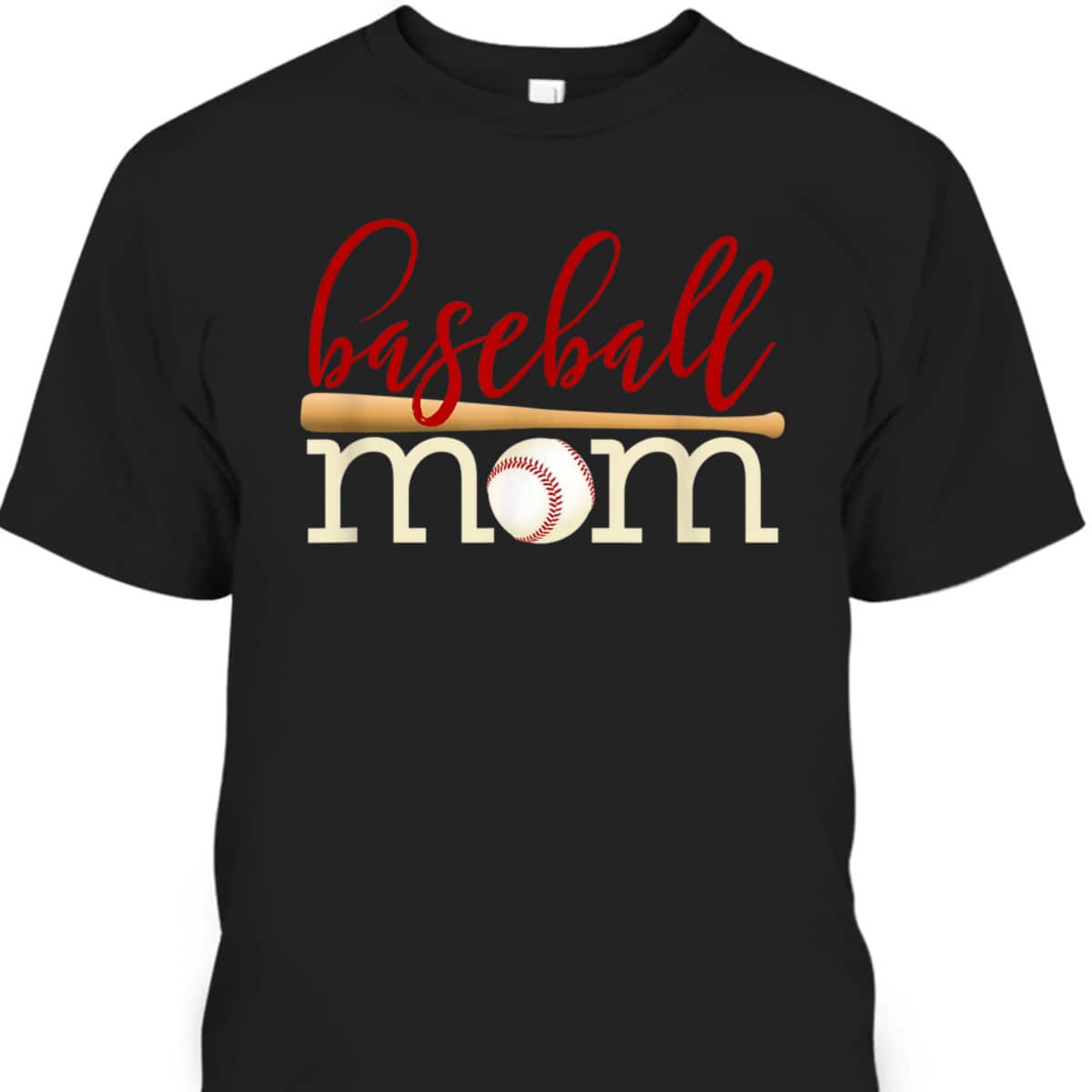 Mother's Day T-Shirt Baseball Mom