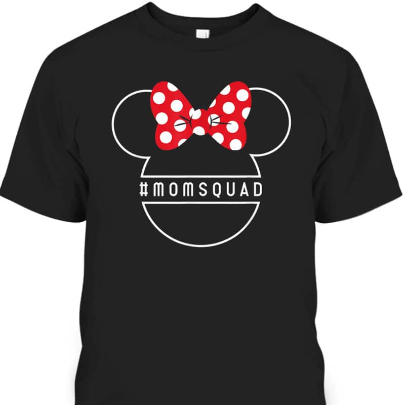 Disney Minnie Mouse Icon Mom Squad Mother's Day T-Shirt