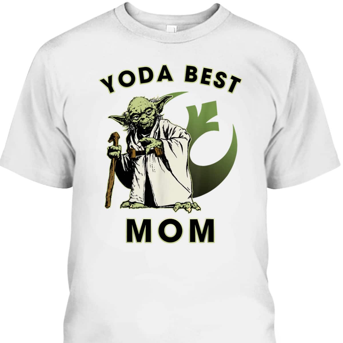 Mother's Day T-Shirt Yoda Best Mom Gift For Star Wars Fans