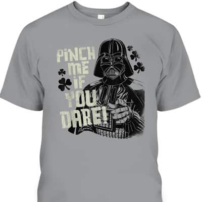 Star Wars Darth Vader Pinch Me If You Dare St Patrick's Day T-Shirt