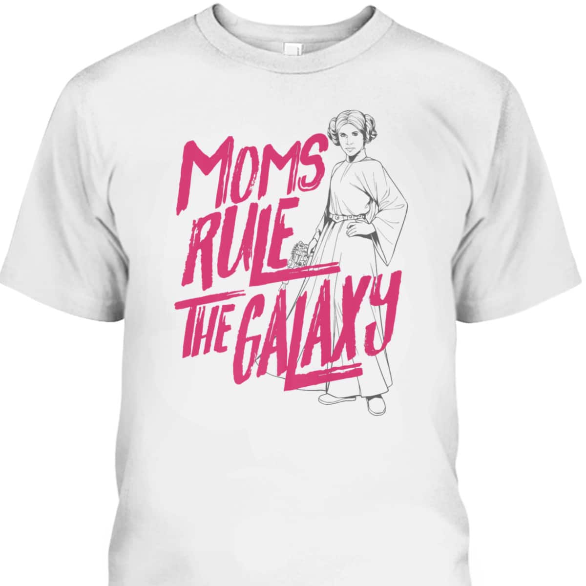 Mother's Day T-Shirt Star Wars Moms Rule The Galaxy