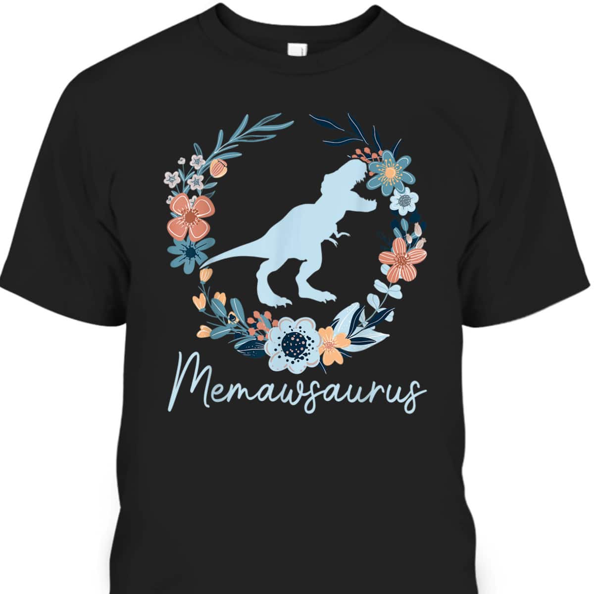 Memawsaurus Dinosaur Mother's Day T-Shirt Gift For Mom & Grandma