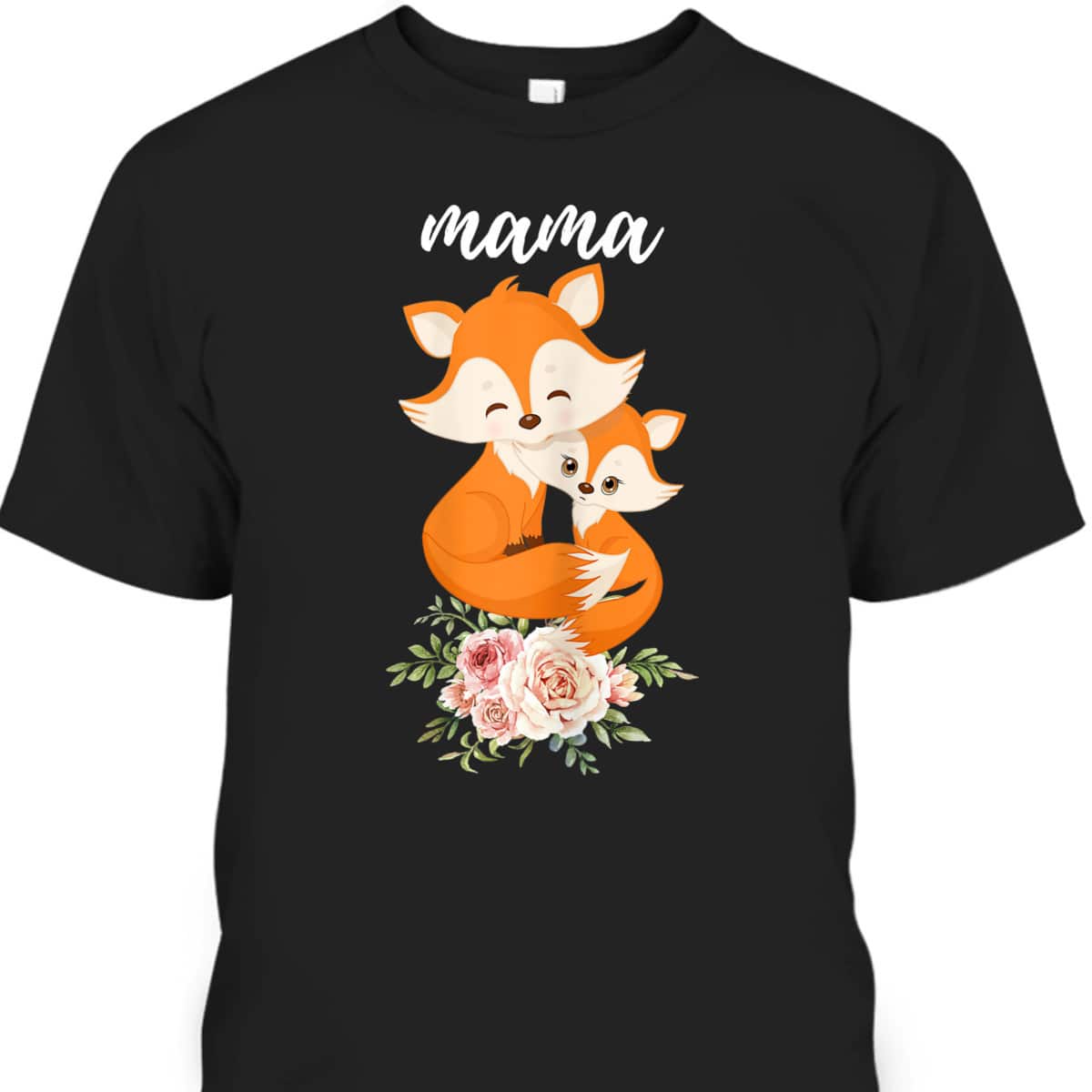 Mother's Day T-Shirt Mama Gift For Fox Lovers