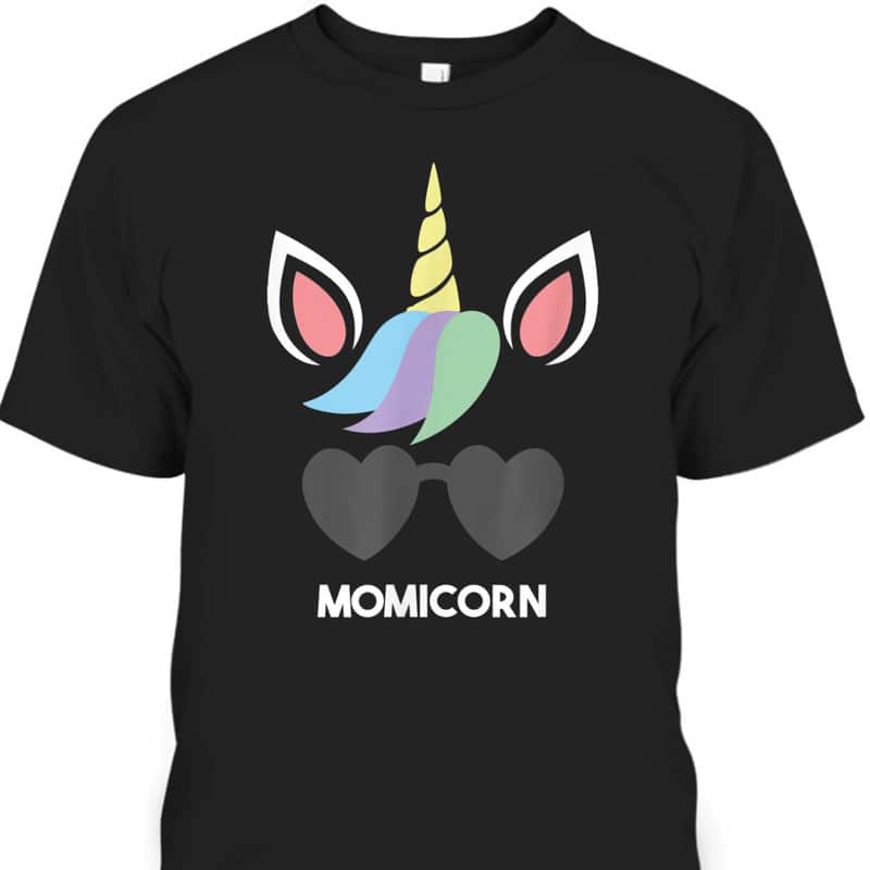 Funny Momicorn Best Mom Mother's Day T-Shirt