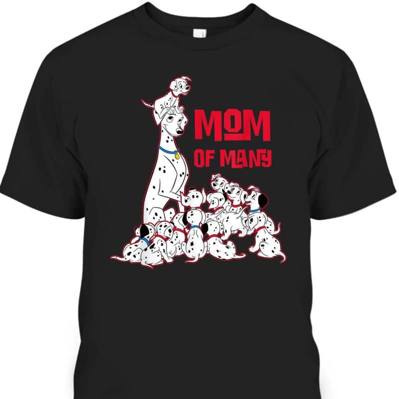 Mother's Day T-Shirt Disney 101 Dalmatians Perdita Mom Of Many