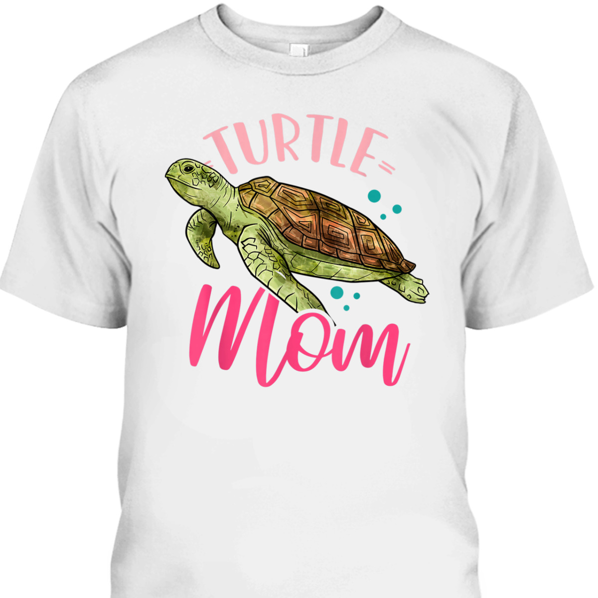 Funny Mother's Day T-Shirt Turtle Mom Gift For Mother-In-Law