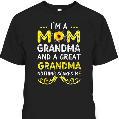 Mother's Day T-Shirt Gift For Mom Grandma Great Grandma