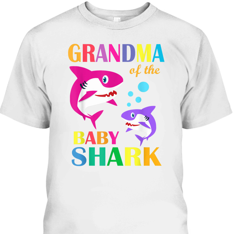 Funny Mother's Day T-Shirt Grandma Of The Baby Shark