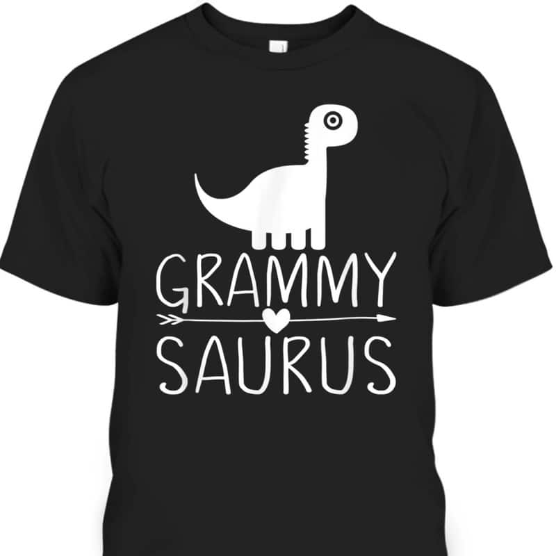 Funny Mother's Day T-Shirt Grammy-Saurus Dinosaur