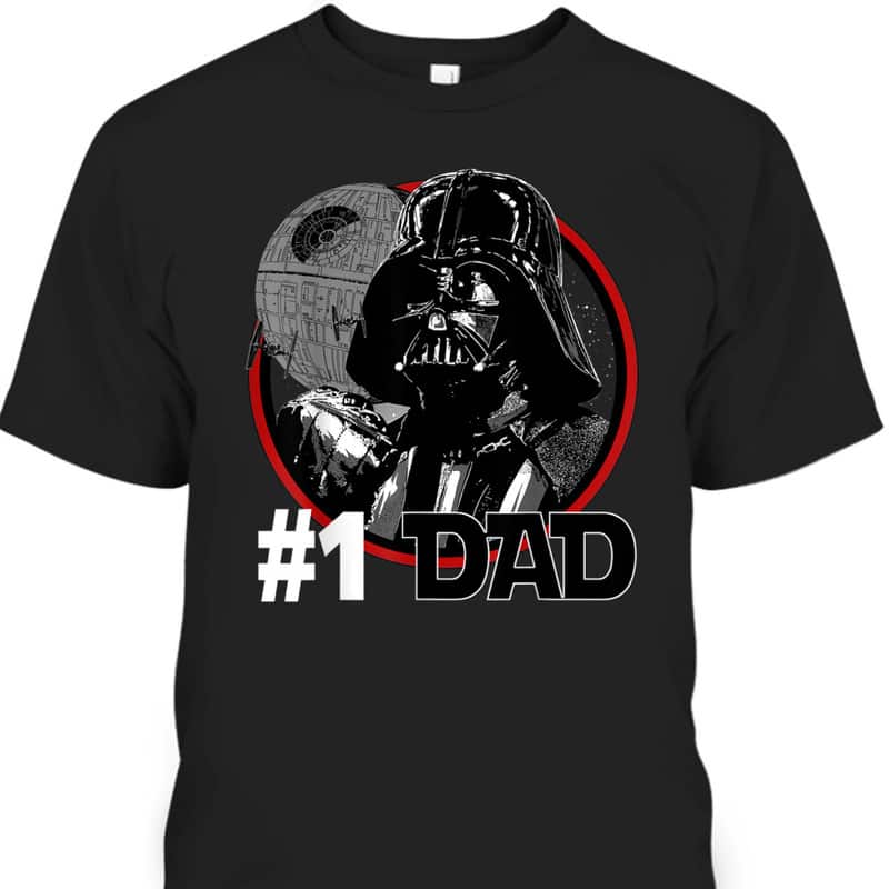 Father's Day T-Shirt Darth Vader Star Wars Gift For Dad From Son
