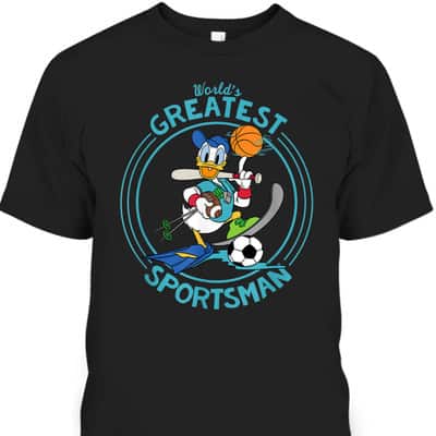 Disney Donald Duck World's Greatest Sportsman Father's Day T-Shirt