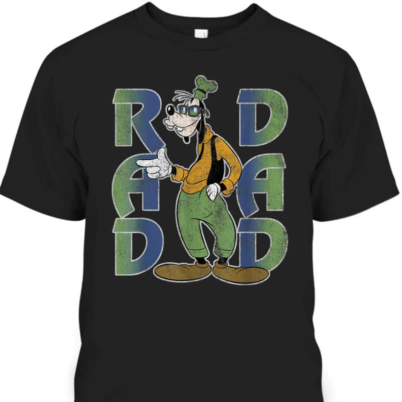 Goofy Father's Day T-Shirt Rad Dad Gift For Marvel Fans