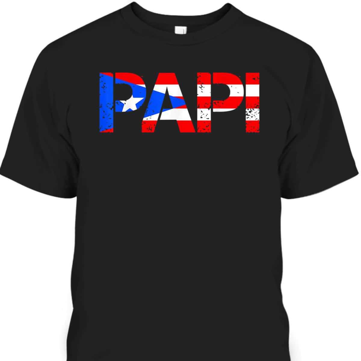 Father's Day T-Shirt Patriotic Flag Gift For Dad Who Wants Nothing