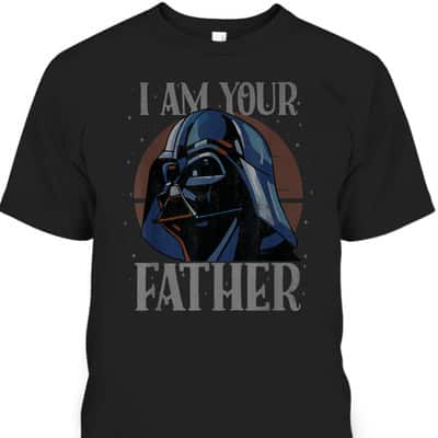 Retro Star Wars Darth Vader Father's Day T-Shirt I Am Your Father