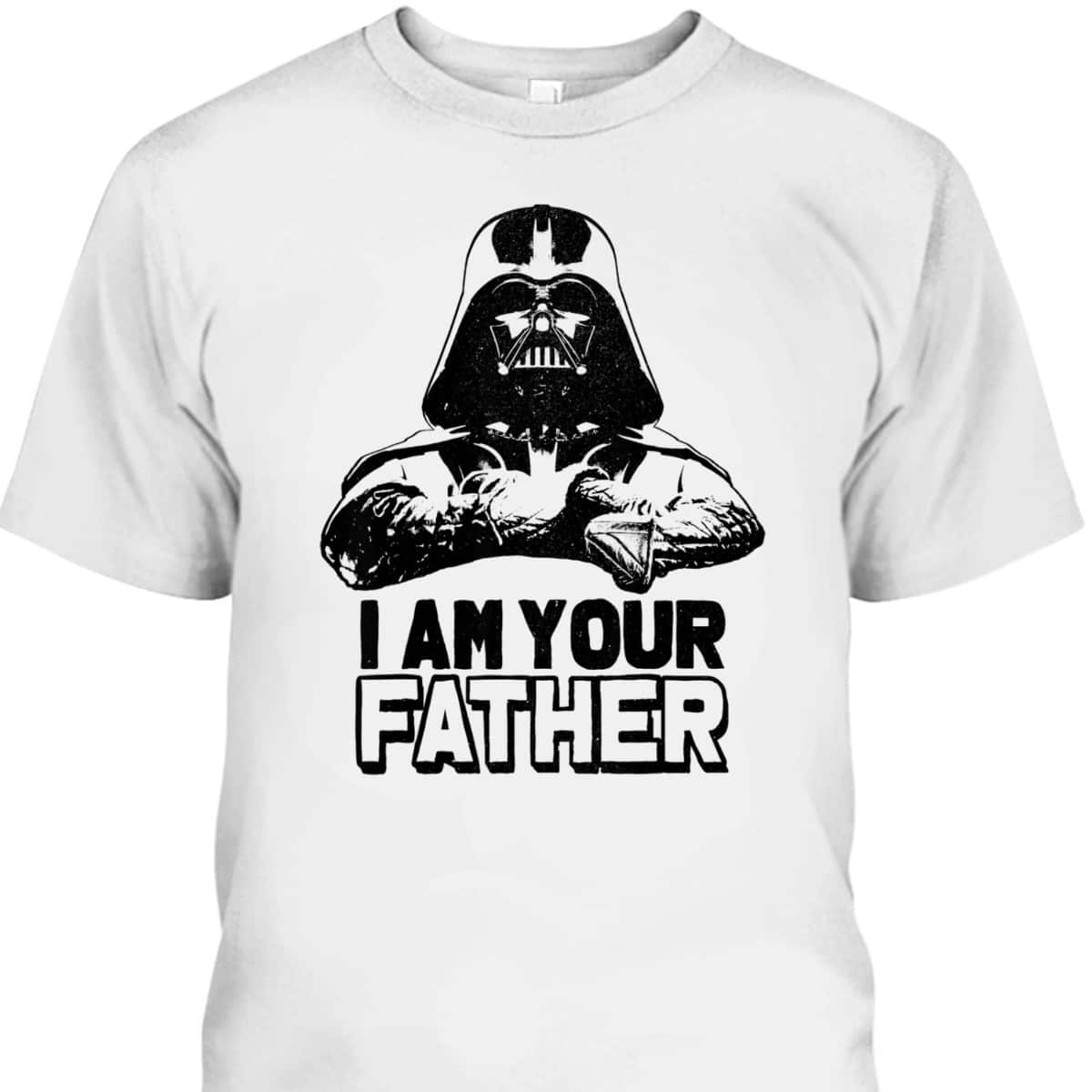 Star Wars Darth Vader I Am Your Father Father's Day T-Shirt Gift For Father-In-Law