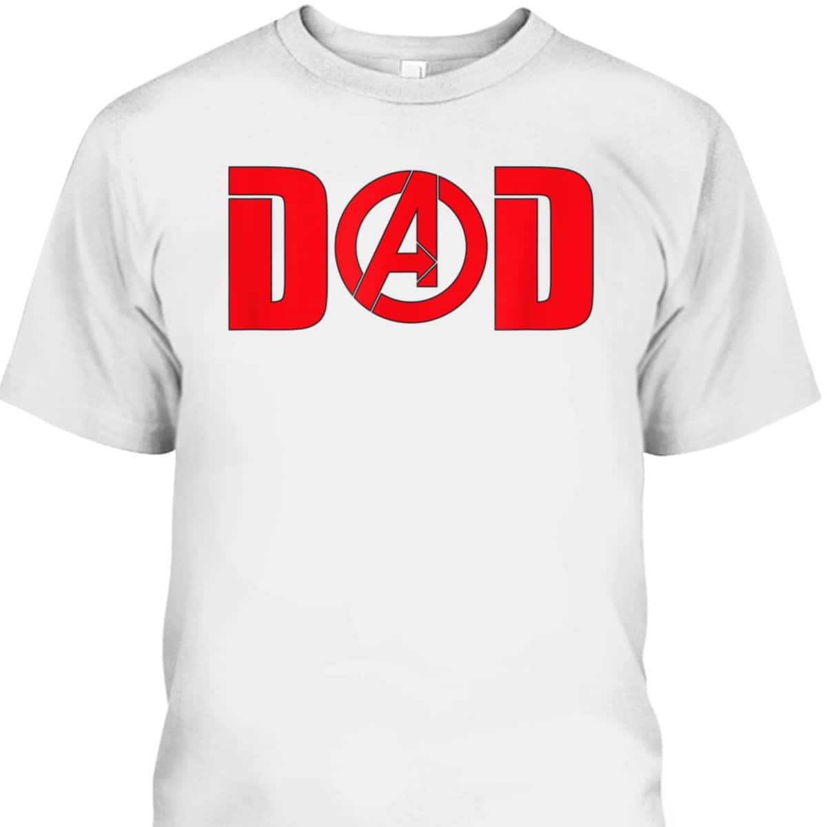 Father's Day T-Shirt Avengers Dad Gift For Marvel Fans