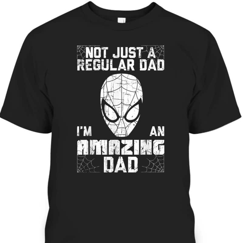 Father's Day T-Shirt Spider-Man Gift For Marvel Fans