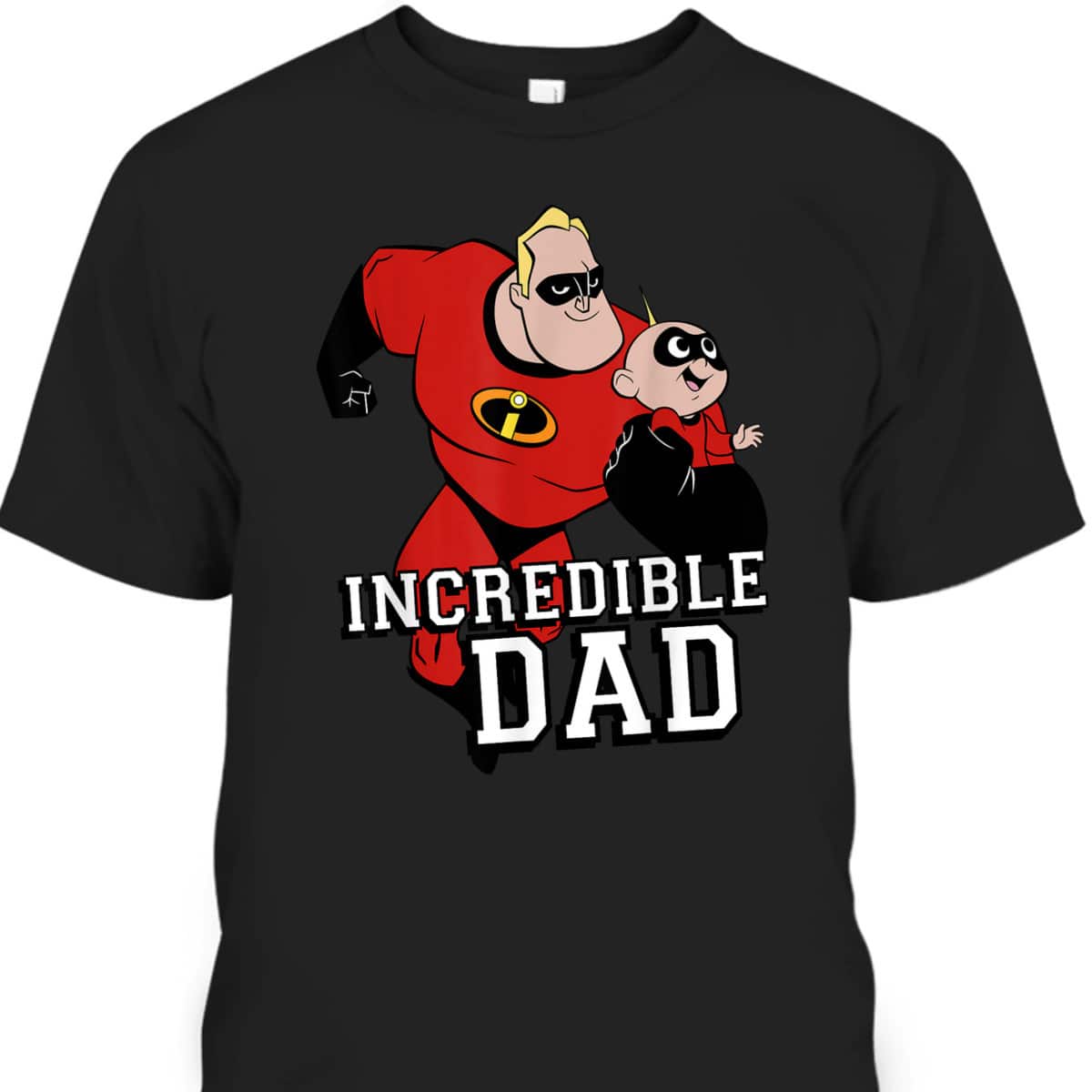 Disney Pixar Incredibles Dad And Jack Jack Parr Father's Day T-Shirt