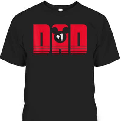 Mickey Mouse Dad Father's Day T-Shirt Gift For Disney Lovers