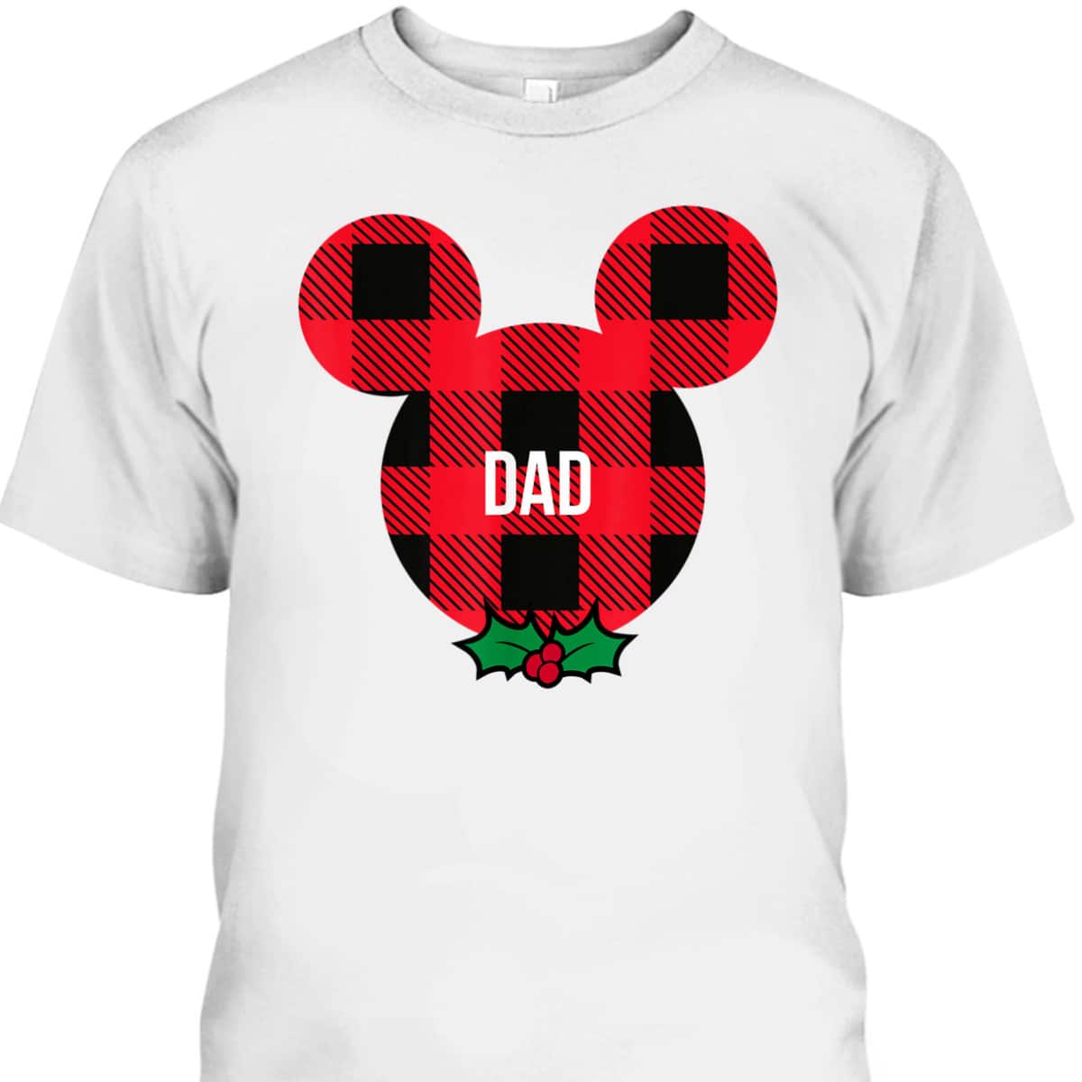 Mickey Mouse Dad Father's Day T-Shirt Cool Gift For Disney Lovers