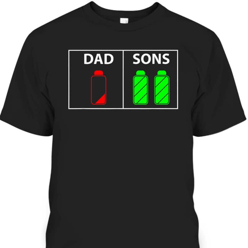 Father's Day T-Shirt Best Gift For Dad From Son