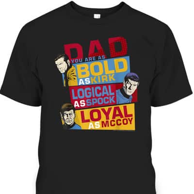 Star Trek Original Series Father's Day T-Shirt Cool Gift For Dad