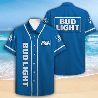 Basic Bud Light Hawaiian Shirt Beer Lovers Gift