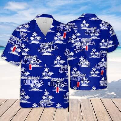 Michelob Ultra Hawaiian Shirt Island Pattern Beach Lovers Gift