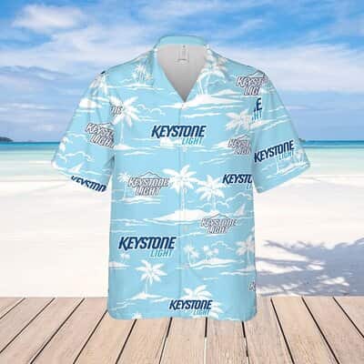 Keystone Light Beer Hawaiian Shirt Summer Gift For Beach Lovers