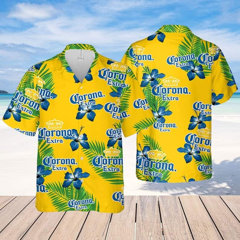 Miller Lite Hawaiian Hibiscus Flower Pattern,Tropical Beach Shirt, Hawaiian  Flower Shirt, Hawaiian Beer Shirt - Trendy Aloha