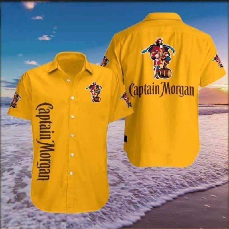 Captain Morgan Hawaiian Shirt Gift For Beach Lovers
