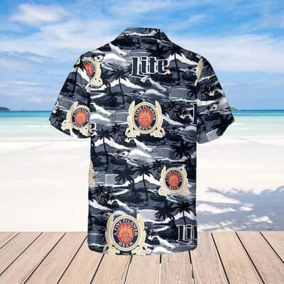 Miller Lite Beer Hawaiian Shirt Beach Gift For Friend