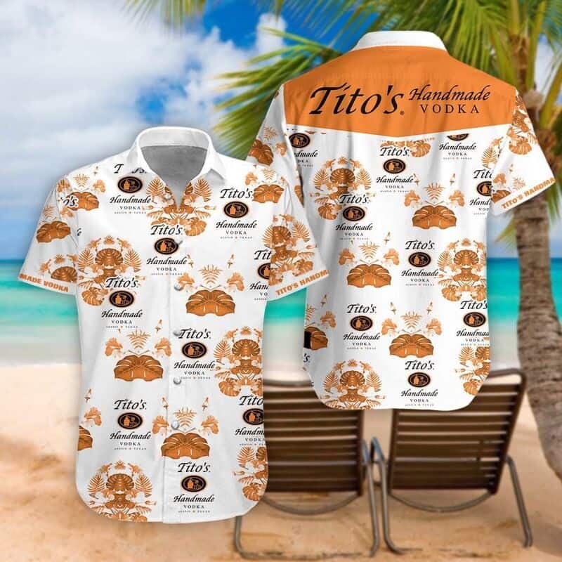 Tito's Handmade Vodka Hawaiian Shirt Beach Gift For Friend