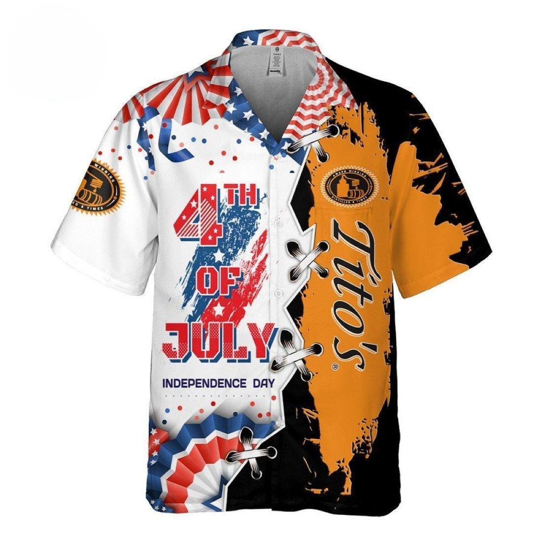Milwaukee Brewers MLB Hawaiian Shirt 4th Of July Independence Day