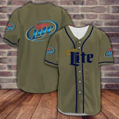 Miller Lite Baseball Jersey Gift For Baseball Fans
