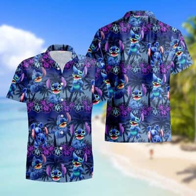 Disney Stitch Hawaiian Shirt Summer Gift For Beach Lovers