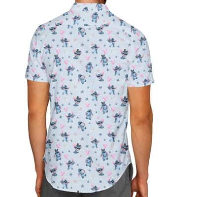 Happy Stitch Hawaiian Shirt Best Gift For Disney Lovers