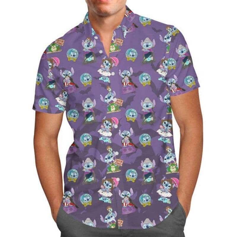 Cool Stitch Hawaiian Shirt Summer Gift For Disney Lovers