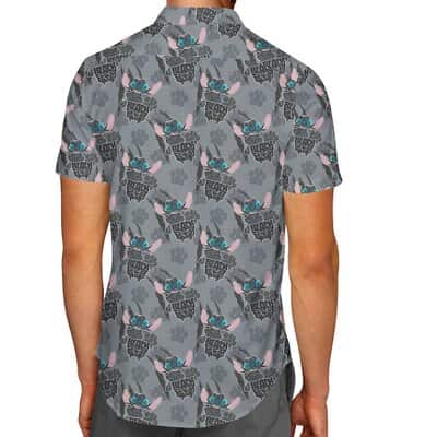 Stitch Hawaiian Shirt Black Panther Gift For Disney Lovers Adults
