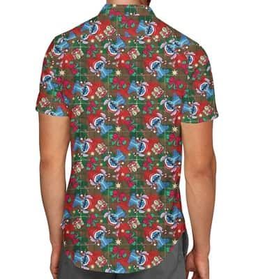 Happy Stitch Hawaiian Shirt Christmas Gift For Disney Lovers Adults