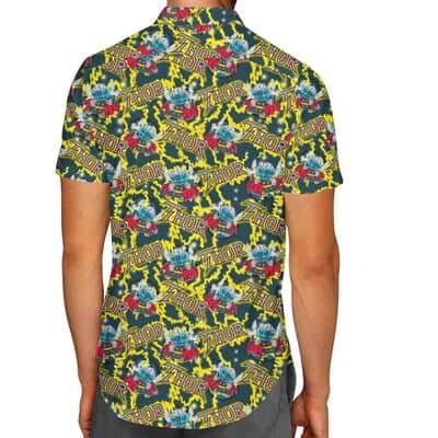 Thor Superhero Stitch Hawaiian Shirt All Over Print