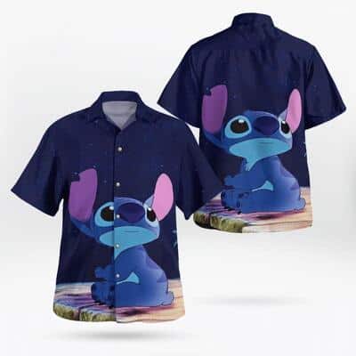 Stitch Hawaiian Shirt Birthday Gift For Disney Lovers